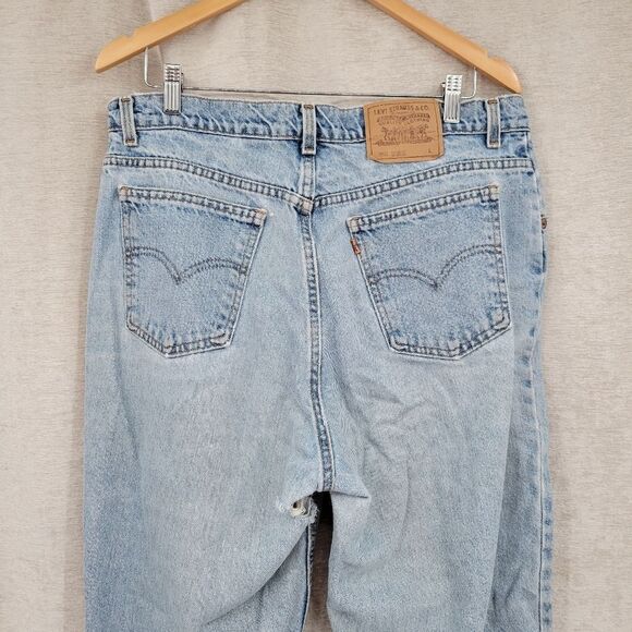 Levi's 9922 Vintage 90's Orange Tab Women's Plus Size 18 Long Flawed - Picture 9 of 15